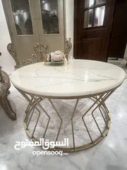  3 طقم طاولة وسط مع طاولات جانبيك