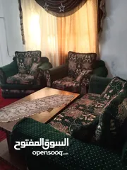  1 غرفة نوم وطقم مورس وطقم كنب للبيع