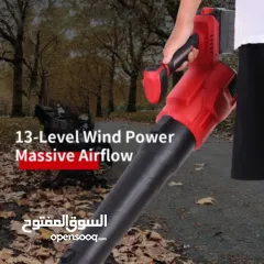  4 اخر إصدار من  منفاخ الهواء على البطارية بالحجمين الحجم الكبير تيربو قوي حدا بطارية كبيره 88v عدد 2 .