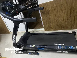  2 جهاز ركض تريدميل ريبوك  Reebok ZR10     مستعمل وبحالة ممتازة  قوة المحرك 2.0HP السعر قابل للتفاوض