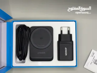  4 شاحن Anker MagGo الثلاثي 3-in-1  بنص السعر 300 بدل 700