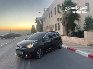  12 كيا بيكانتو gt-line 2018 فل اضافات