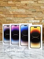  6 iPhone 14 Pro Max 256GB  ايفون 14 برو ماكس 256 جيجا  جديد كفالة شرق اوسط