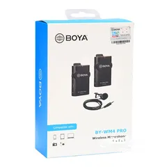  17 Boya Wireless By-WM4pro ميكروفون من بويا ويرلس    AUX