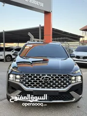  3 هونداي سنتافيه 2022 هايبرد فل اضافات اعلى صنف بريميوم بلس برستيج vip وارد كوريا لون اسود