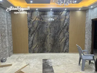  13 واجهات بديل الرخام وبديل الخشب والديكورات العصريه وبديل الحجر