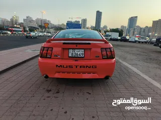  3 السالمية فورد موستنج موديل 1999 V8 فيئة تذكارية