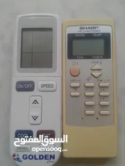  14 ريموتات مكيفات و شاشات اصلية للبيع