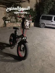  6 بسكليت كهربا عجل عريض بطاريه 48v20a
