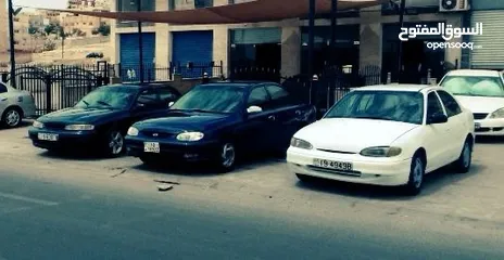  1 سيارات للبيع بحاله ممتازه سيفيا 95 افانتي 95  اسبكترا 2000 كيا شوما 98