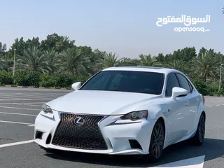  1 لكزس IS350F فل مواصفات بحاله ممتازه