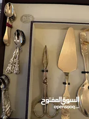  6 عده سفره طعام (شوك،سكاكين و معالق )