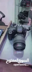  2 كاميرا  80d + العدسة الوكاله  السعر فقط 800$