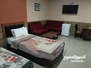  21 غرف فندقية مفروشة للايجار وسط البلد عمان