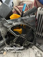  6 شيل اصلي امامي ـرفراف جانبي - مرواح رديتر مع القاعد - حمايه حديد اضواو امامي وخلفي -وطمبون اصلي امام