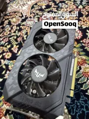  5 كرت asus 1660TI للبيع نظيف واستعمال بسيط مع المرفقات