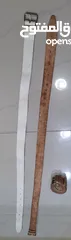  2 أحزمه جلد طبيعي 100٪ من عجول عربيه أصيله