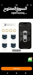  1 حساسات TPMS لقياس ضغط الهواء في الاطارات تعمل على الاندرويد