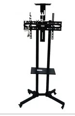  5 ستاند تلفزيون متحرّك بجودة عالية وتصميم عصري لو عندك شاشة كبيرة وبدك حامل قوي وثابت او بدك تنقل شاشة