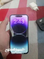  2 ايفون 14 برو ماكس مغير بطارية وشاشة للبدل على سامسونج