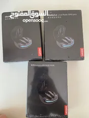  3 BRAND new lenovo earphones