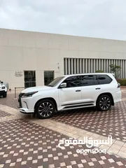  4 لكزس LX570 بلاك ايدشن كورو خليجي 2021 سيرفس بهوان