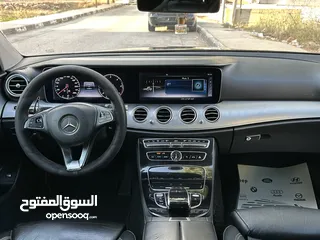  16 Mercedes E220D  بانوراما  موديل 2017 برخصة  دهان شركة  فل اضافات  امكانية البدل وارد  كرتونه سيارة