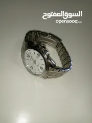  5 ساعة يد Casio رجالية، أنيقة جدّا للمناسبات، متينة بلون سلفر، جميع التفاصيل بالوصف --->