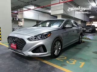  1 Hyundai Sonata 2018,Silver Color, All Origina