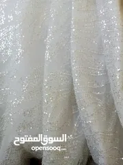  4 فستان عروس ملكي مع كامل ملحقاته