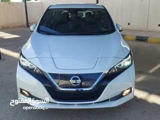  1 نيسان ليف 2021 SL PLUS بطارية 62 KW اعلى صنف