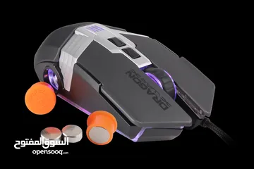  5 ماوس جيمنغ مضيئ رجب من دراغون وور Dragonwar G-22 Mouse RGB Gaming Mouse