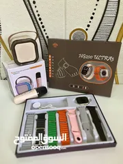  5 ‎ساعة ذكية موديل HG200 Ultra 3 – شكل أنيق وتقنيات حديثة سماعه مجانية مع البوكس