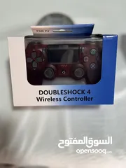  10 أيادي بلايستيشن 4 copy نخب اول مع شاحن وجوي ستيك وبألوان متعددة وشكل شفاف جذاب