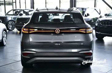  4 فولكسفاجن كهربائية بالكامل بيور بلس 2022 Volkswagen ID.4 X PURE + كفالة سنتين او 45 كم