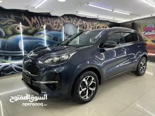  2 كيا سبورتاج للبيع موديل 2019، حجم المحرك ،   1600 مع امكانية البدل على 7 راكب