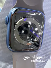  4 Used Apple Watch Series 7 (41mm)  ساعة ايفون مستعملة الجيل السابع قياس 41 مم  مش مفتوحة او مصلحة ///