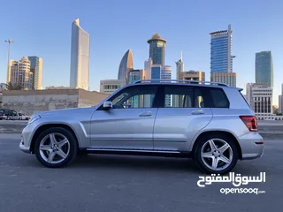  2 مرسيدس GLK250 موديل 2015 صبغ الوكاله