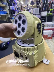  5 موفينج هيد شغال 100٪؜ مع شاشه تحكم فقط 50 دينار والله يطرح البركة