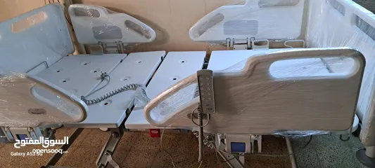  9 سرير طبي كهرباي معا مرتبه طبيه يعمل بريموت 10حركات