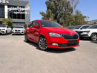  1 سكودا فابيا ترخيص 2021