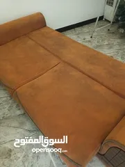  1 قنفه تصير سرير ومخزن