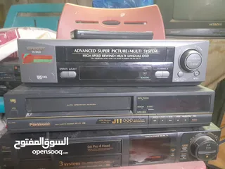  1 فيديو شارب شريط كبير مع ريموته