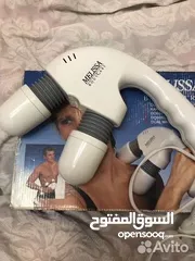  4 جهاز مساج تنس وخز كهرباء ساكنة لتنشيط العضلات والدورة الدمويه