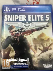  1 Sniper elite 5 للبيع