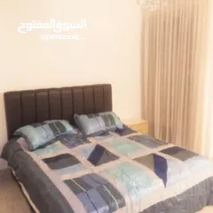  9 شقة مفروشة مساحة 210 متر في - عبدون - ثلاث غرف نوم طابق اول (6679)