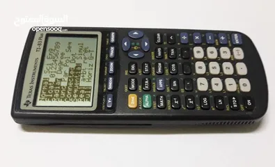  3 الة حاسبة متطورة texas instruments ti-83 plus