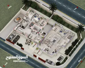  6 شقة ارضية مميزة بمدخل خاص و حديقة خاصة بموقع حيوي و مميز قرب حديقة الاستقلال.