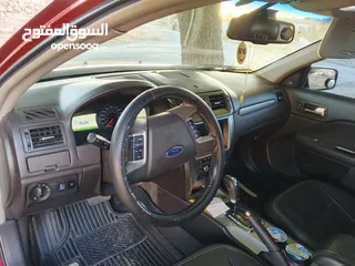  6 فورد فيوجن لون خمري مميز جداً موديل 2011 فل كامل فحص كامل للبيع