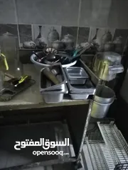  13 عده مطعم حمص وفلافل كامله للبيع المفرق الحي الجنوبي